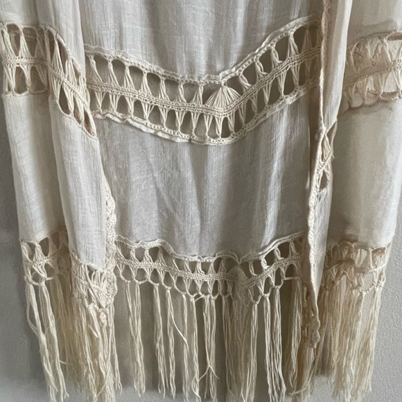 Fringe‎ Boho Women’s Vest size small - Picture 2 of 5